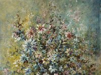 Fiori misti  Olio su tela - 40 x 30